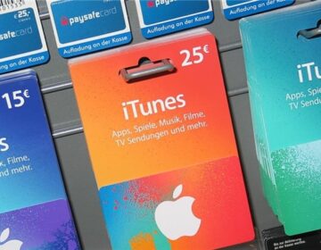 آموزش خرید گیفت کارت اپل